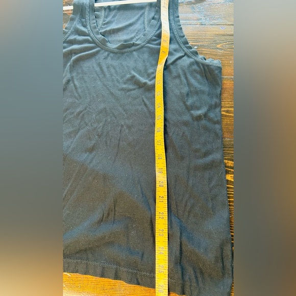 G. LABEL BY GOOP Anastasia black racerback tank size XL - Picture 5 of 5
